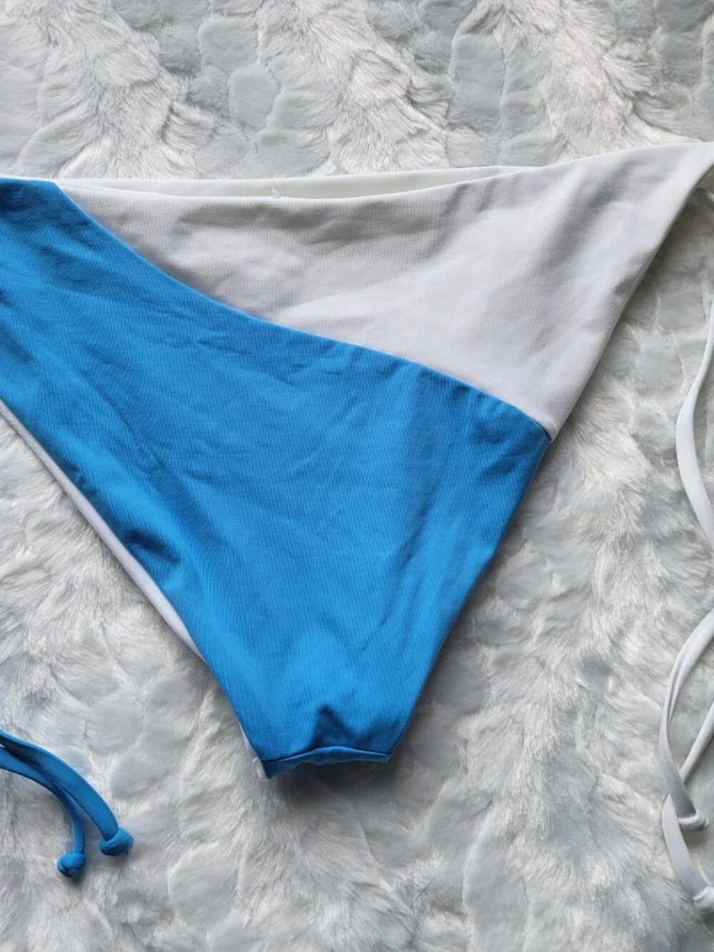 L*Space Bikini Bottom Women's XL Swim Blue Dani  Classic String Swimwear  NWOT